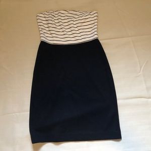 Limited strapless cotton dress - S